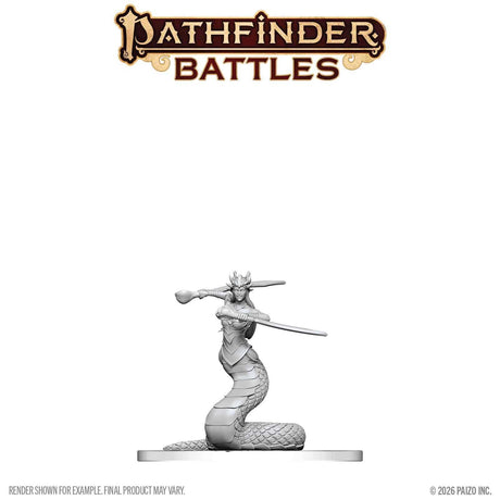 Pathfinder Battles Deep Cuts Unpainted Miniatures: Lamia Matriarch