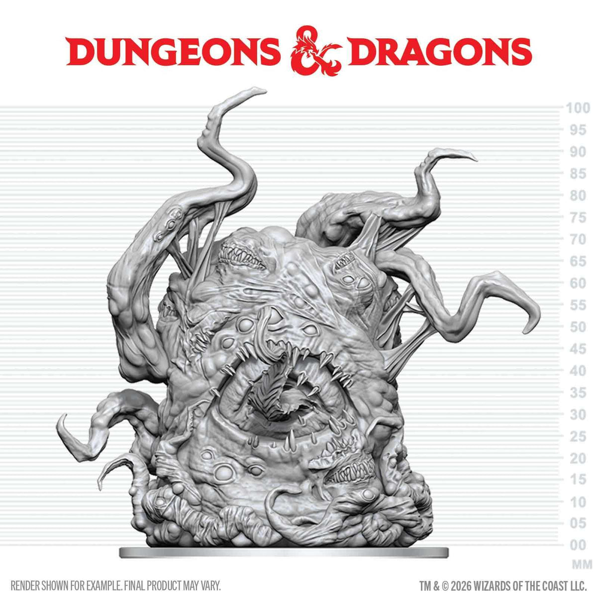 D&D Nolzur's Marvelous Unpainted Miniatures: Shoggoth