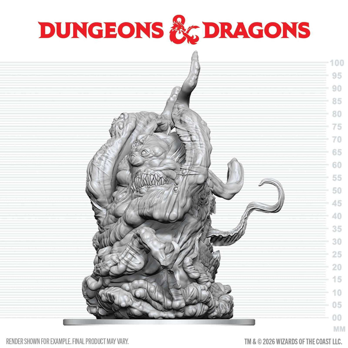 D&D Nolzur's Marvelous Unpainted Miniatures: Shoggoth