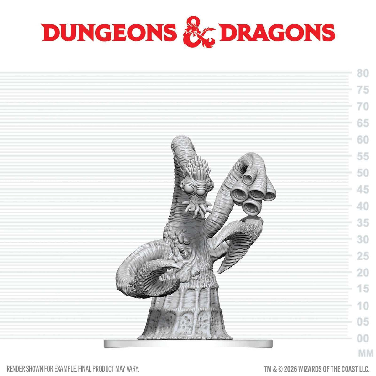 D&D Nolzur's Marvelous Unpainted Miniatures: Yithian