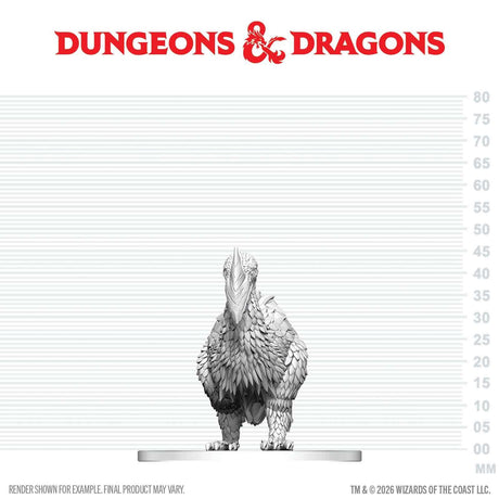 D&D Nolzur's Marvelous Unpainted Miniatures: Axe Beak (W29)