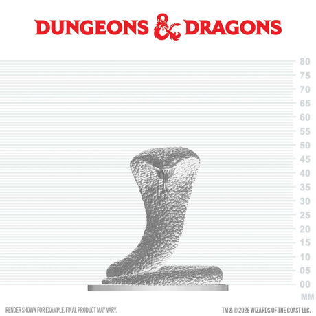 D&D Nolzur's Marvelous Miniatures: Polar Serpent (W29)