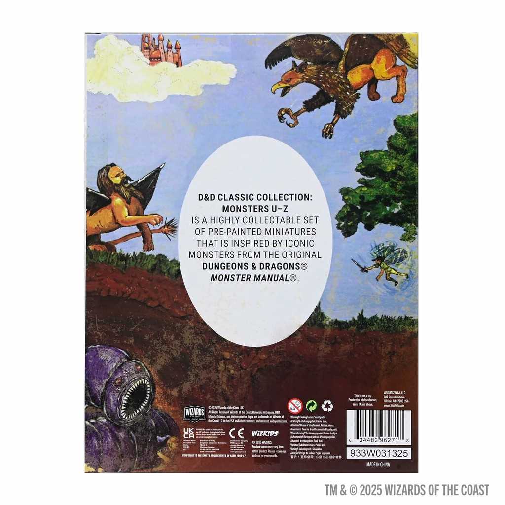 D&D Classic Collection: Monsters U-Z
