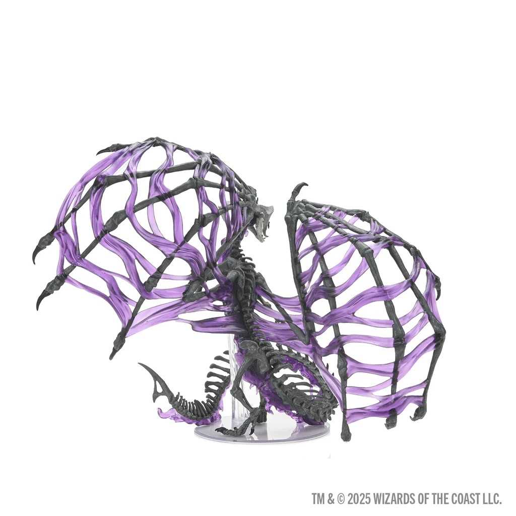 D&D Icons of the Realms: Black Dracolich Boxed Miniature