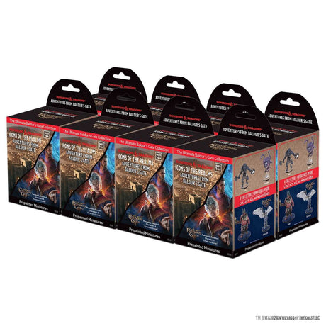 D&D Icons of the Realms: Adventures from Baldur's Gate - 8 ct. Booster Brick