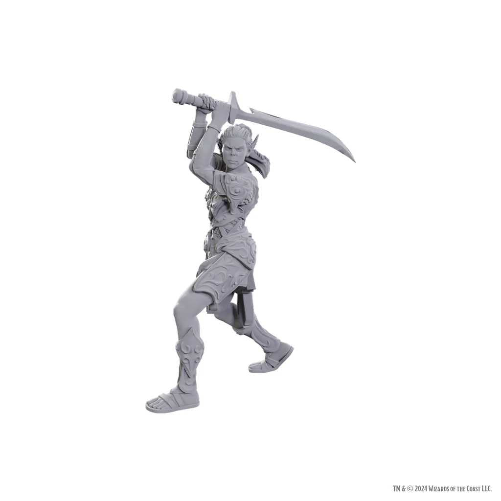 D&D Nolzur's Marvelous Unpainted Miniatures: Special Edition Baldur's Gate 3 - Lae'zel & Shadowheart