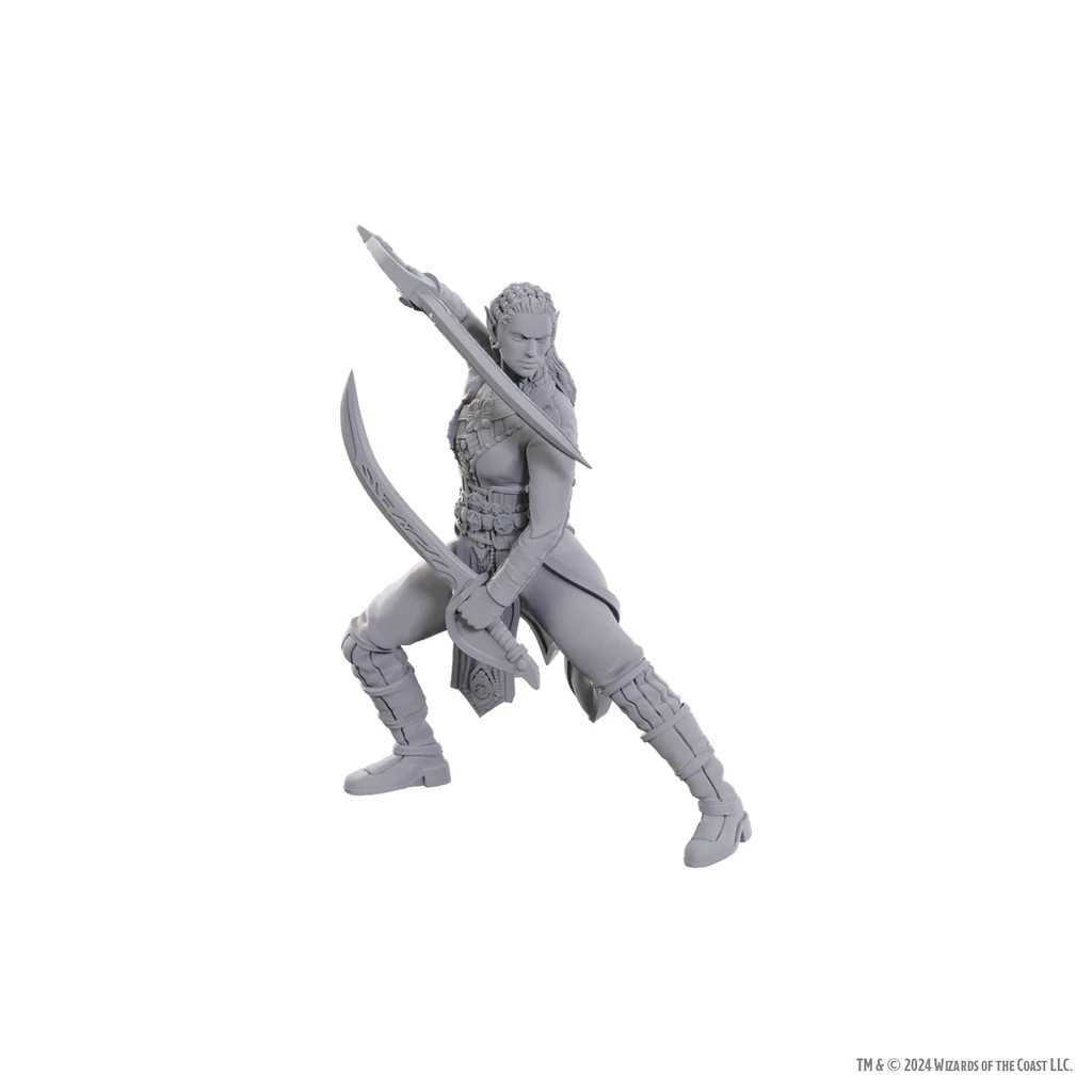 D&D Nolzur's Marvelous Unpainted Miniatures: Special Edition Baldur's Gate 3 - Jaheira & Halsin