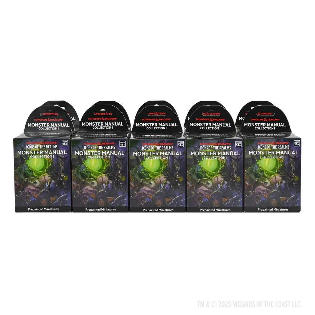 D&D Icons of the Realms: Monster Manual Collection 1 - 10 ct. Booster Brick