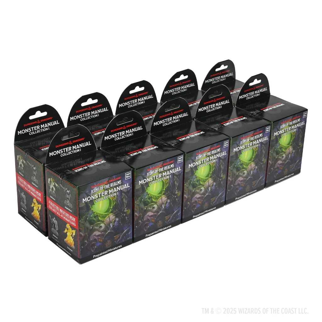 D&D Icons of the Realms: Monster Manual Collection 1 - 10 ct. Booster Brick