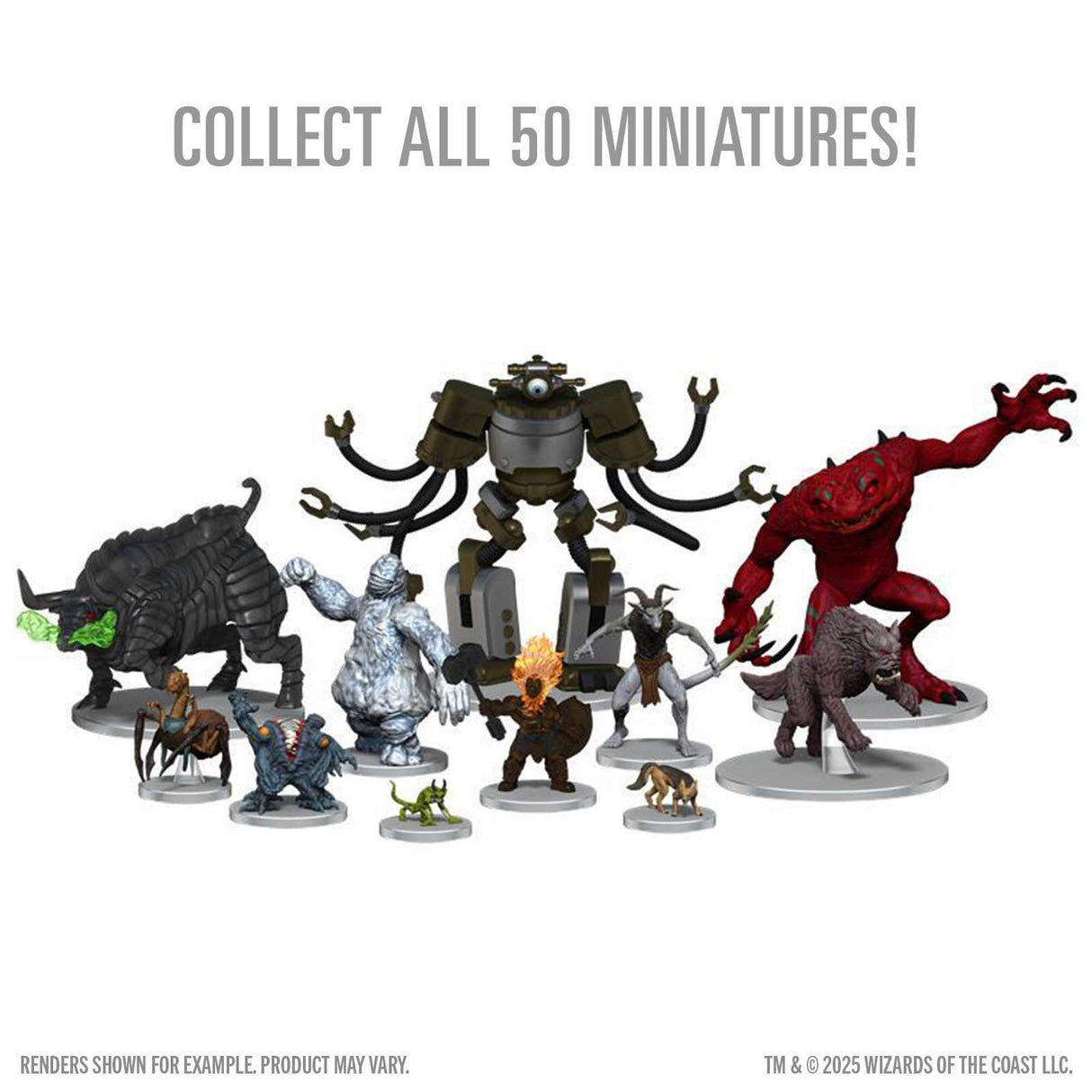 D&D Icons of the Realms: Monster Menagerie Revisited 10 ct. Booster Brick
