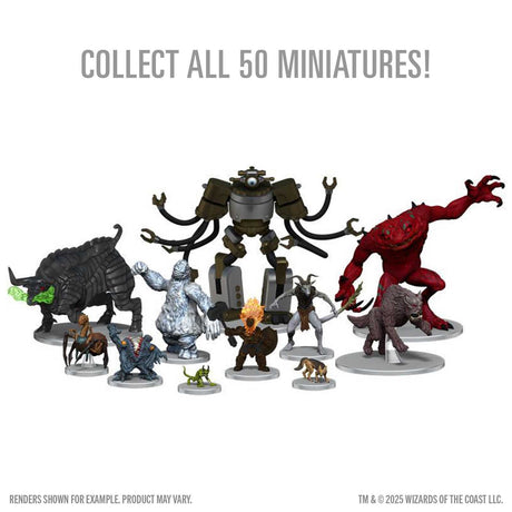 D&D Icons of the Realms: Monster Menagerie Revisited 10 ct. Booster Brick