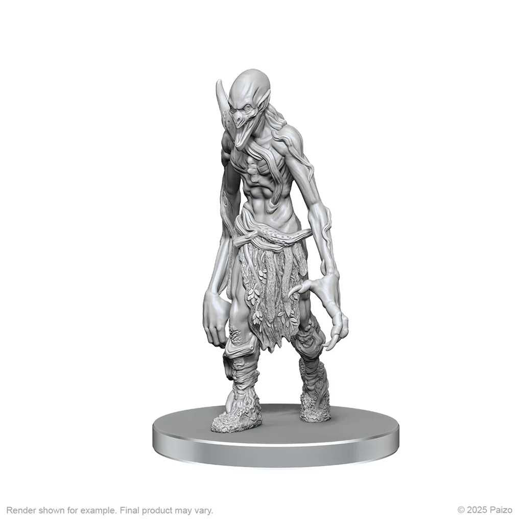 Pathfinder Deep Cuts Unpainted Miniatures: Myceloid & Grimstalker (W26)