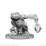 Pathfinder Deep Cuts Unpainted Miniatures: Boggard Scout & Castoroides (W26)