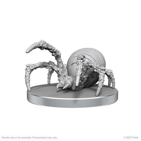 Pathfinder Deep Cuts Unpainted Miniatures: Cave Scorpion & Hunting Spider (W26)