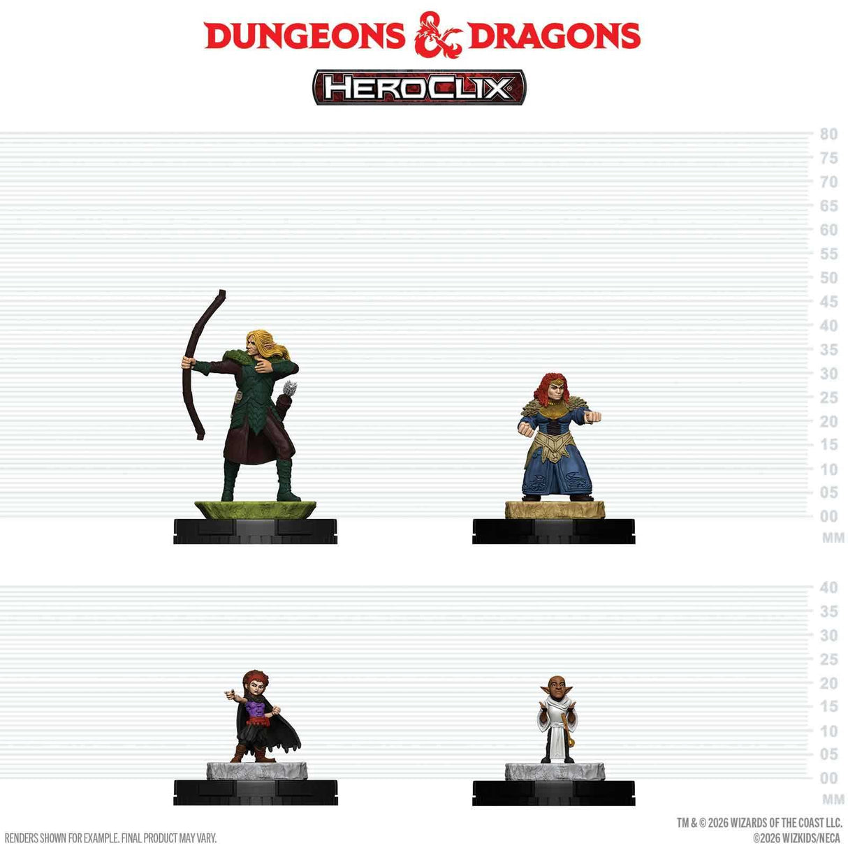 Dungeons & Dragons HeroClix 400: Adventuring Party 1