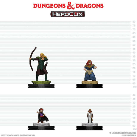 Dungeons & Dragons HeroClix 400: Adventuring Party 1