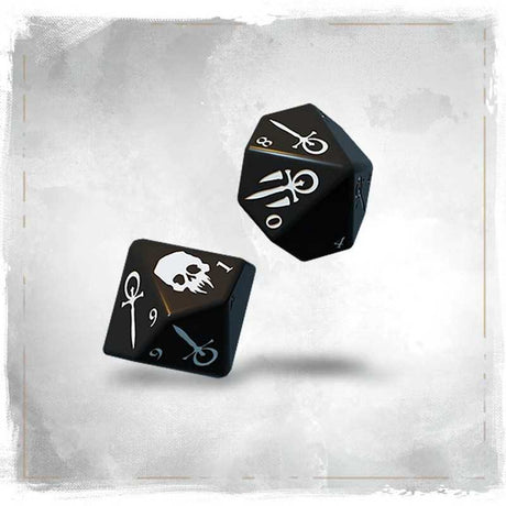 Teburu -  Extra set 2 D10 VTM Black