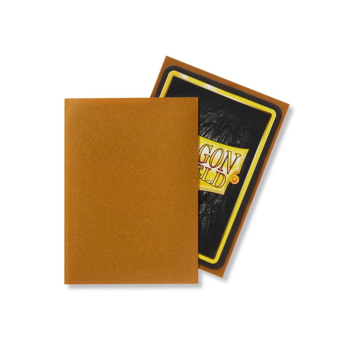 Dragon Shield Matte- Gold (100)
