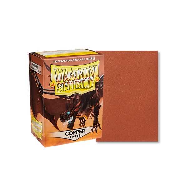 Dragon Shield Matte- Copper (100)