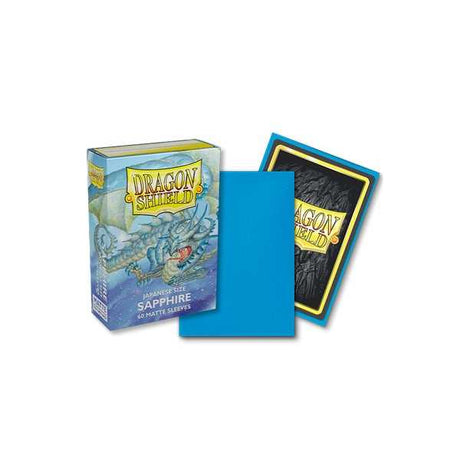 Dragon Shield Matte Japanese Size - Sapphire (60)