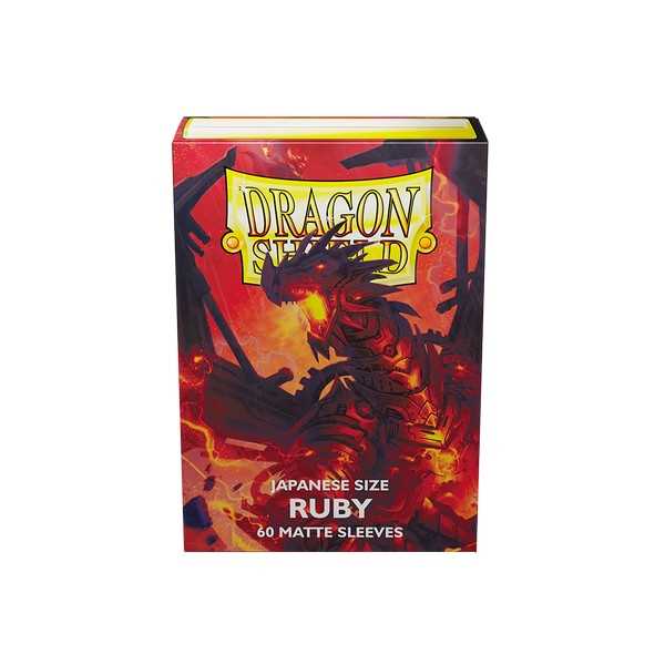 Dragon Shield Matte Japanese Size - Ruby (60)