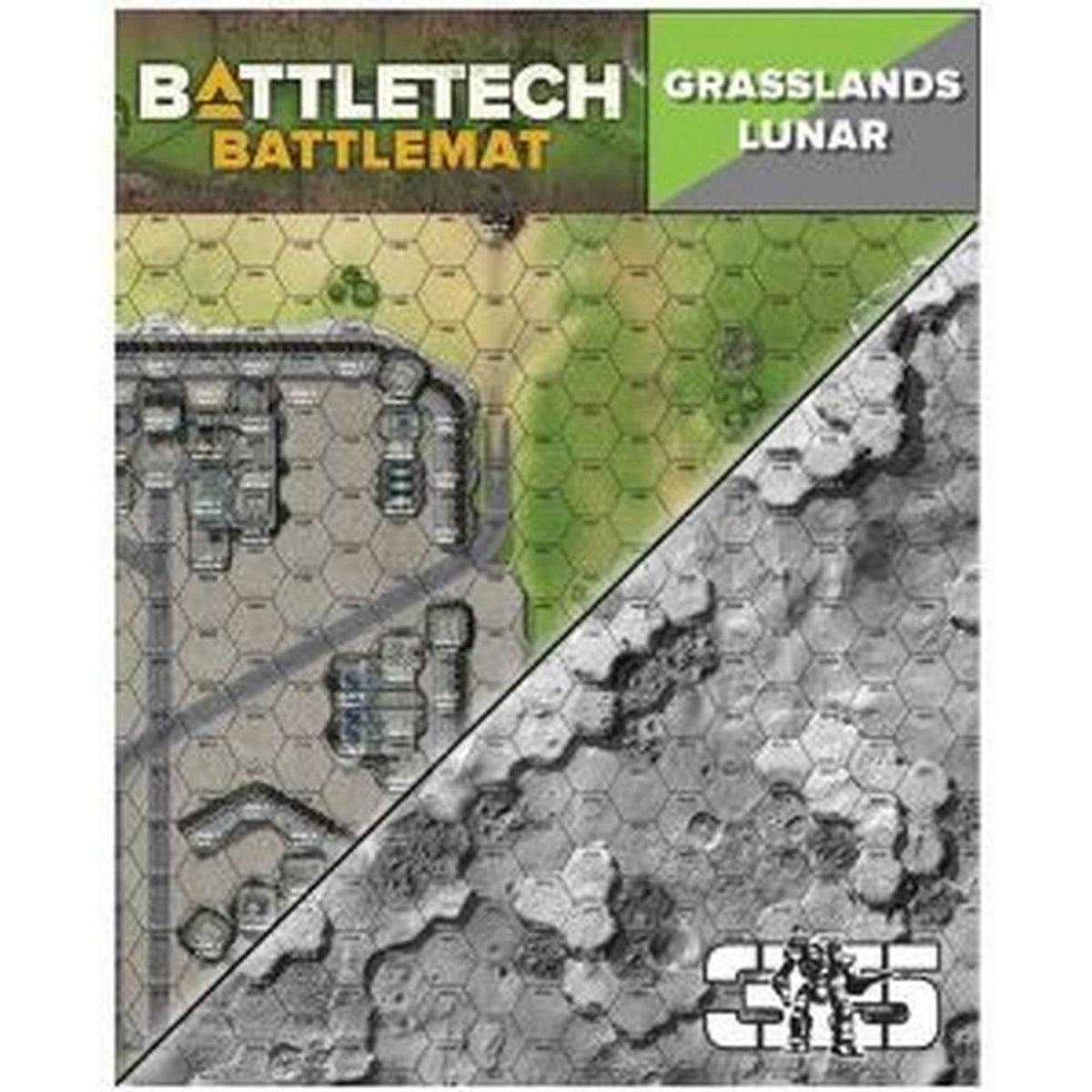 Battletech Weight Ranges BattleTech: Battle Mat Grasslands - Lunar – Asmodee UK