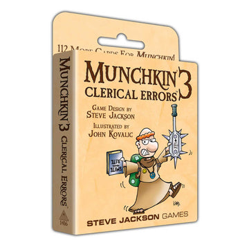 Munchkin 3: Clerical Errors (T.O.S.) -  Steve Jackson Games